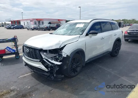 2025 Infiniti Qx60 Luxe Awd z USA, uszkodzony, nr VIN 5N1AL1FS3SC346633